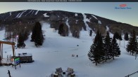 Archiv Foto Webcam Blick auf die Talstation des Mont Sainte Anne 16:00