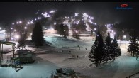 Archiv Foto Webcam Blick auf die Talstation des Mont Sainte Anne 20:00