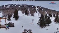 Archiv Foto Webcam Blick auf die Talstation des Mont Sainte Anne 10:00