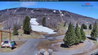 Archiv Foto Webcam Blick auf die Talstation des Mont Sainte Anne 10:00
