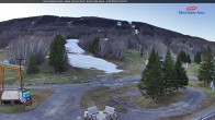 Archiv Foto Webcam Blick auf die Talstation des Mont Sainte Anne 18:00
