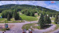Archiv Foto Webcam Blick auf die Talstation des Mont Sainte Anne 14:00