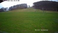 Archiv Foto Webcam Blick auf die Talstation vom Skilift Dottingen 03:00