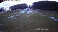 Archiv Foto Webcam Blick auf die Talstation vom Skilift Dottingen 13:00