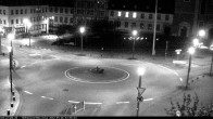 Archiv Foto Webcam Blick auf den Hahnplatz in Prüm mit der Basilika und der Abtei 20:00