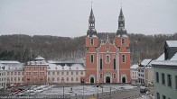 Archiv Foto Webcam Blick auf den Hahnplatz in Prüm mit der Basilika und der Abtei 11:00