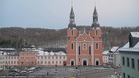 Archiv Foto Webcam Blick auf den Hahnplatz in Prüm mit der Basilika und der Abtei 16:00