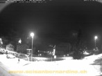 Archiv Foto Webcam Pian Cales - San Bernardino 01:00