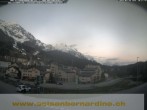 Archived image Webcam Pian Cales - San Bernardino 19:00