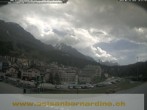 Archiv Foto Webcam Pian Cales - San Bernardino 13:00