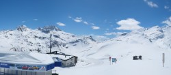 Archiv Foto Webcam Blick von der Tanatzhöhi im Skigebiet Splügen 11:00