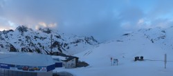 Archiv Foto Webcam Blick von der Tanatzhöhi im Skigebiet Splügen 05:00