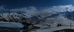 Archiv Foto Webcam Blick von der Tanatzhöhi im Skigebiet Splügen 23:00