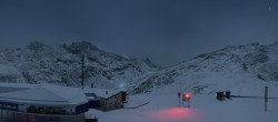 Archiv Foto Webcam Blick von der Tanatzhöhi im Skigebiet Splügen 03:00