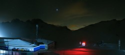 Archiv Foto Webcam Blick von der Tanatzhöhi im Skigebiet Splügen 23:00