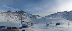 Archiv Foto Webcam Blick von der Tanatzhöhi im Skigebiet Splügen 13:00