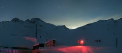 Archiv Foto Webcam Blick von der Tanatzhöhi im Skigebiet Splügen 03:00