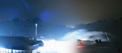 Archiv Foto Webcam Blick von der Tanatzhöhi im Skigebiet Splügen 23:00