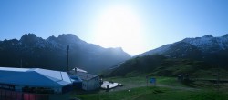 Archiv Foto Webcam Blick von der Tanatzhöhi im Skigebiet Splügen 01:00