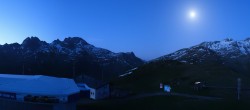 Archiv Foto Webcam Blick von der Tanatzhöhi im Skigebiet Splügen 03:00