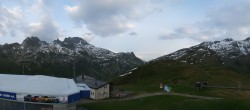 Archiv Foto Webcam Blick von der Tanatzhöhi im Skigebiet Splügen 19:00