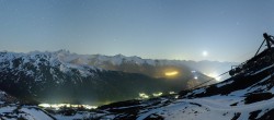 Archived image Webcam Valmeinier - Top station Les Jeux 23:00