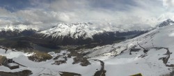 Archived image Webcam Corviglia - Panoramic view Piz Nair 15:00