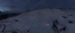 Archiv Foto Webcam Corviglia St. Moritz: Panorama Piz Nair 01:00