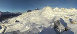 Archiv Foto Webcam Corviglia St. Moritz: Panorama Piz Nair 02:00