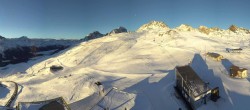 Archiv Foto Webcam Corviglia St. Moritz: Panorama Piz Nair 07:00