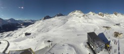 Archiv Foto Webcam Corviglia St. Moritz: Panorama Piz Nair 09:00