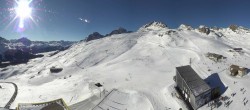 Archiv Foto Webcam Corviglia St. Moritz: Panorama Piz Nair 11:00