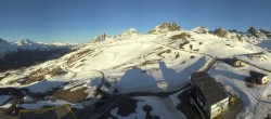 Archiv Foto Webcam Corviglia St. Moritz: Panorama Piz Nair 06:00