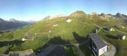 Archiv Foto Webcam Corviglia St. Moritz: Panorama Piz Nair 06:00
