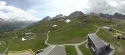 Archived image Webcam Corviglia - Panoramic view Piz Nair 15:00
