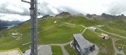 Archiv Foto Webcam Corviglia St. Moritz: Panorama Piz Nair 13:00