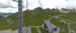 Archiv Foto Webcam Corviglia St. Moritz: Panorama Piz Nair 15:00