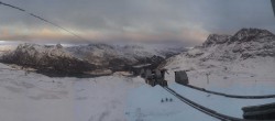 Archiv Foto Webcam Corvatsch: Panorama Murtel 07:00