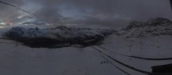 Archiv Foto Webcam Corvatsch: Panorama Murtel 17:00