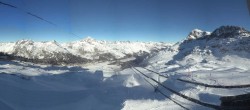 Archiv Foto Webcam Corvatsch: Panorama Murtel 09:00