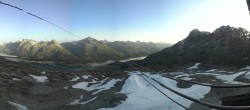 Archiv Foto Webcam Corvatsch: Panorama Murtel 05:00