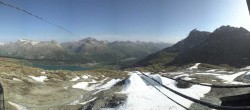 Archiv Foto Webcam Corvatsch: Panorama Murtel 07:00