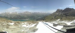 Archiv Foto Webcam Corvatsch: Panorama Murtel 09:00