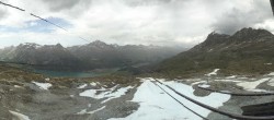 Archiv Foto Webcam Corvatsch: Panorama Murtel 11:00