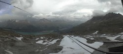 Archiv Foto Webcam Corvatsch: Panorama Murtel 17:00