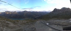 Archiv Foto Webcam Corvatsch: Panorama Murtel 06:00