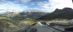 Archiv Foto Webcam Corvatsch: Panorama Murtel 08:00