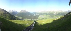 Archiv Foto Webcam Engadin St. Moritz: Muottas Muragl 07:00