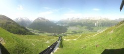 Archiv Foto Webcam Engadin St. Moritz: Muottas Muragl 09:00