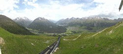 Archiv Foto Webcam Engadin St. Moritz: Muottas Muragl 13:00